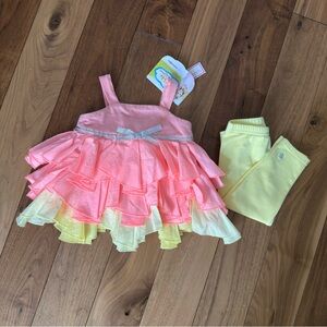 Truly Scrumptious by Heidi Klum Girl's Set Cotton Size 12 Months